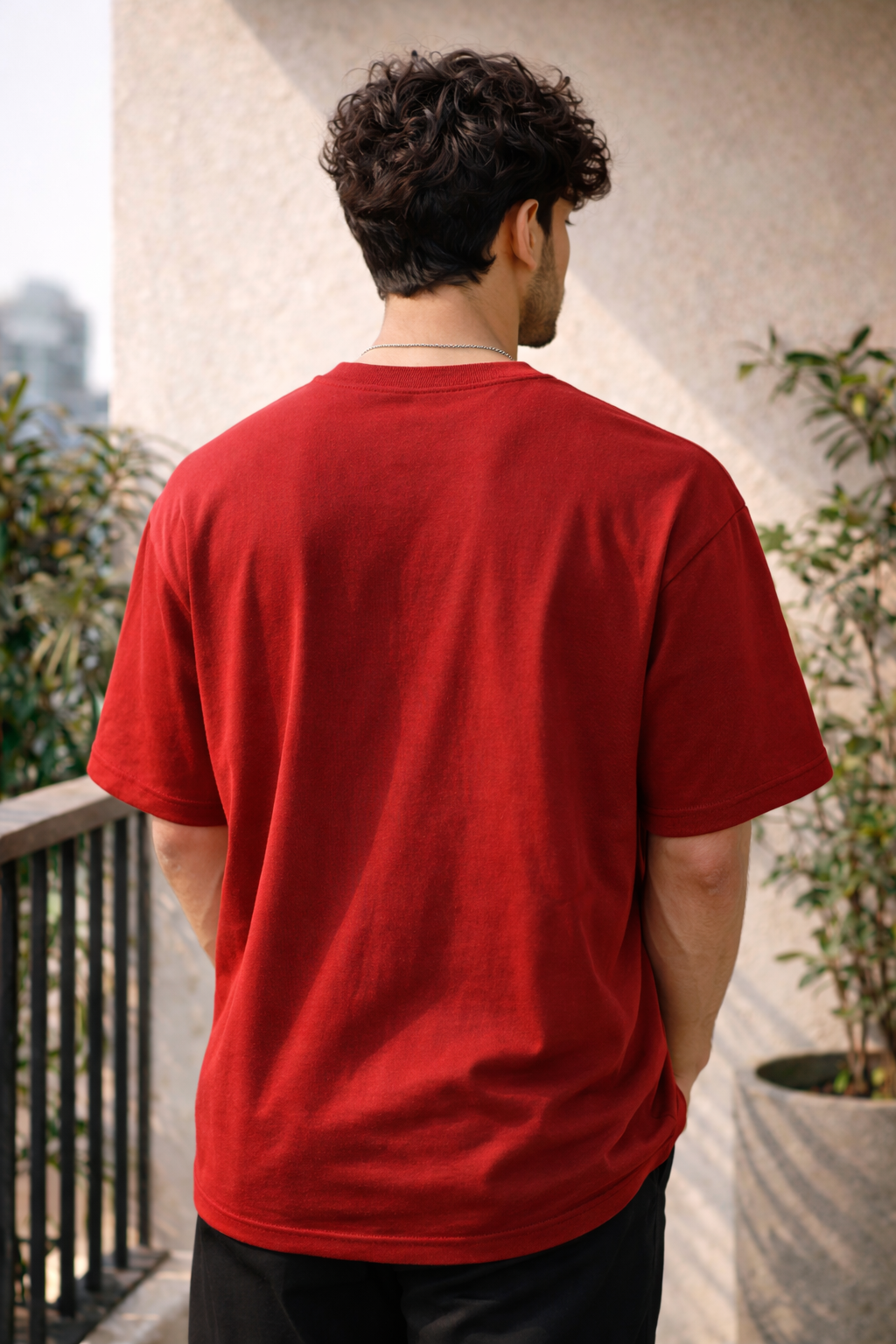 The Bare Red | Oversized Tee
